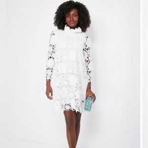Tuckernuck White Lace Guipure Dress size L